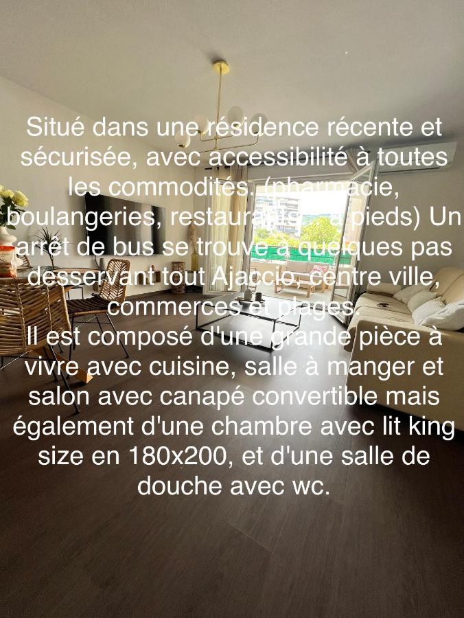 T2 Cosy Ajaccio Apartment Ajaccio  Bagian luar foto